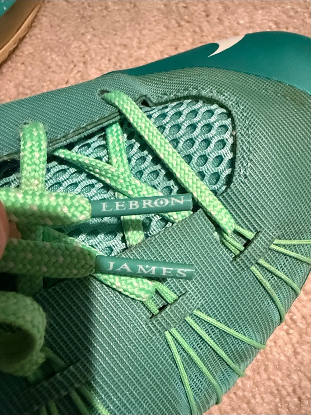 Nike AirMax LeBron 10 Low Easter Sneakers